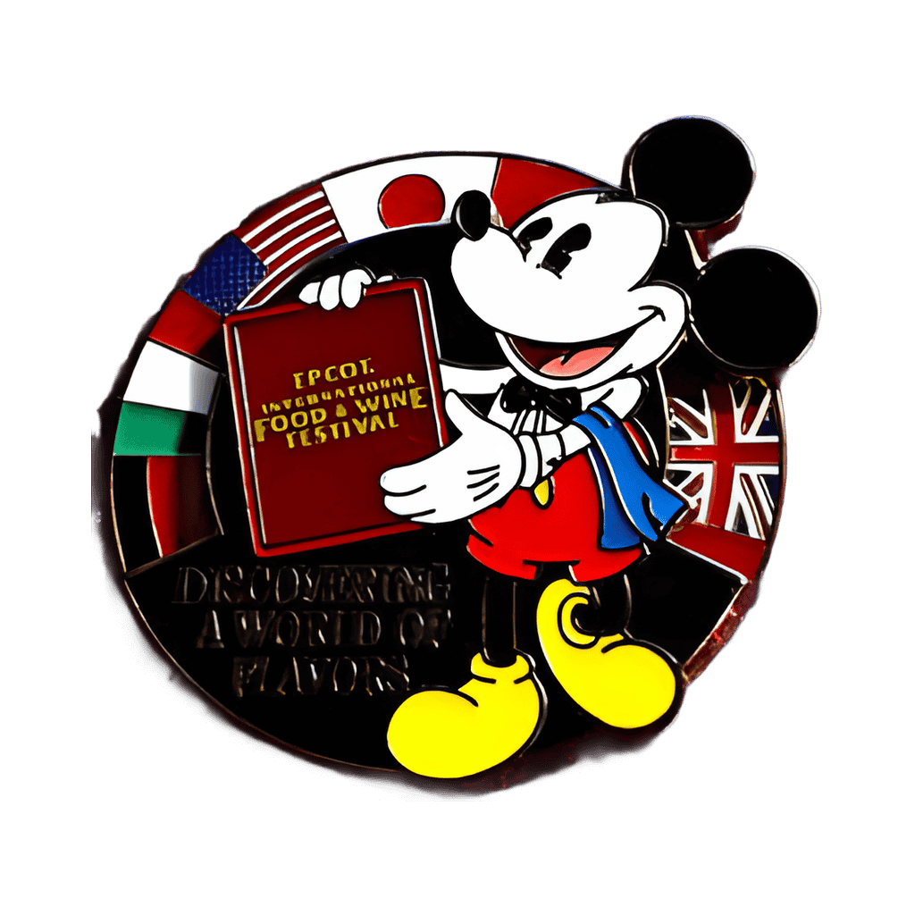 2011 - Discovering A World of New Flavors - Mickey Mouse Disney pin