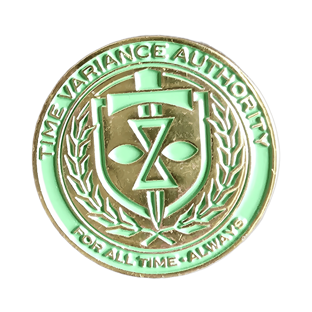Time Variance Authority Logo Disney pin