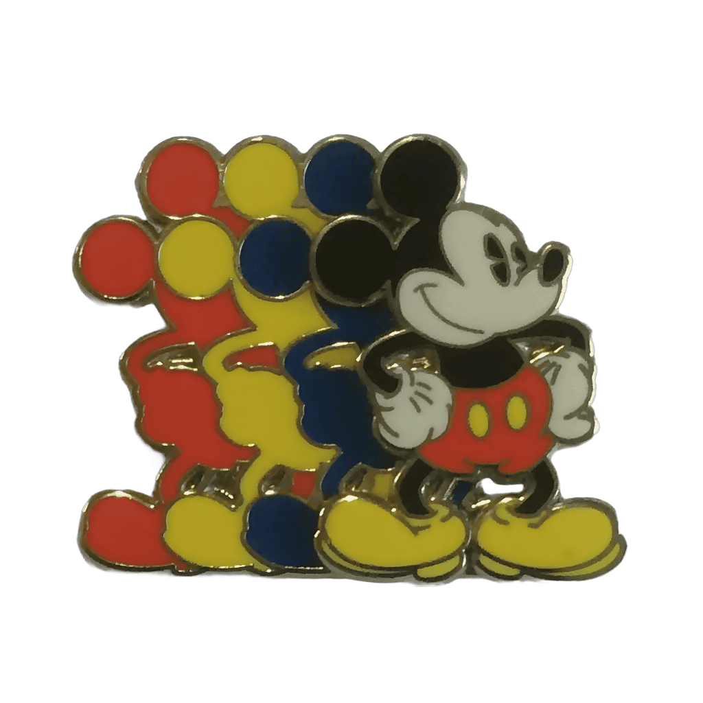 Mickey Mouse Colorful Shadows Disney pin