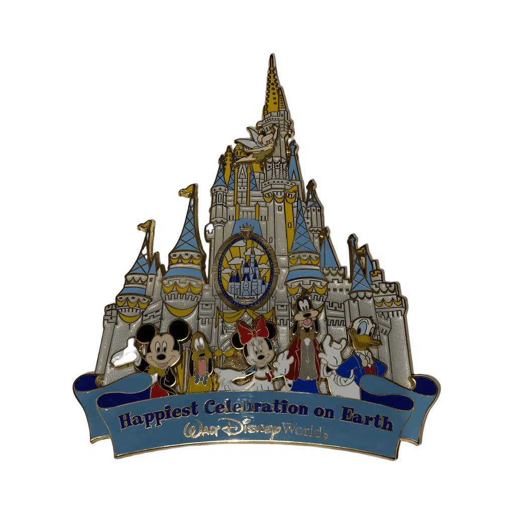 Fab 5 with Castle Disney pin