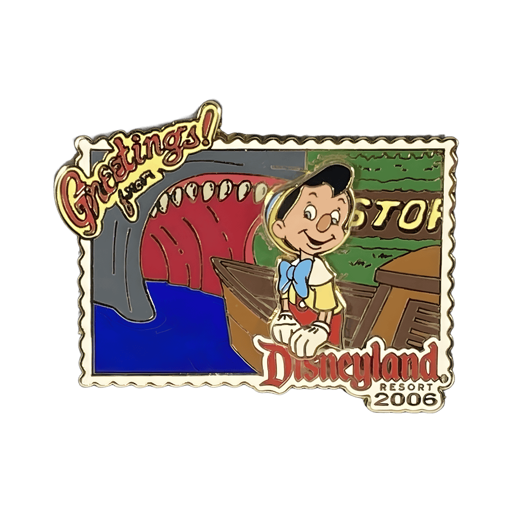 Storybook Land Canal Boats - Pinocchio Disney pin