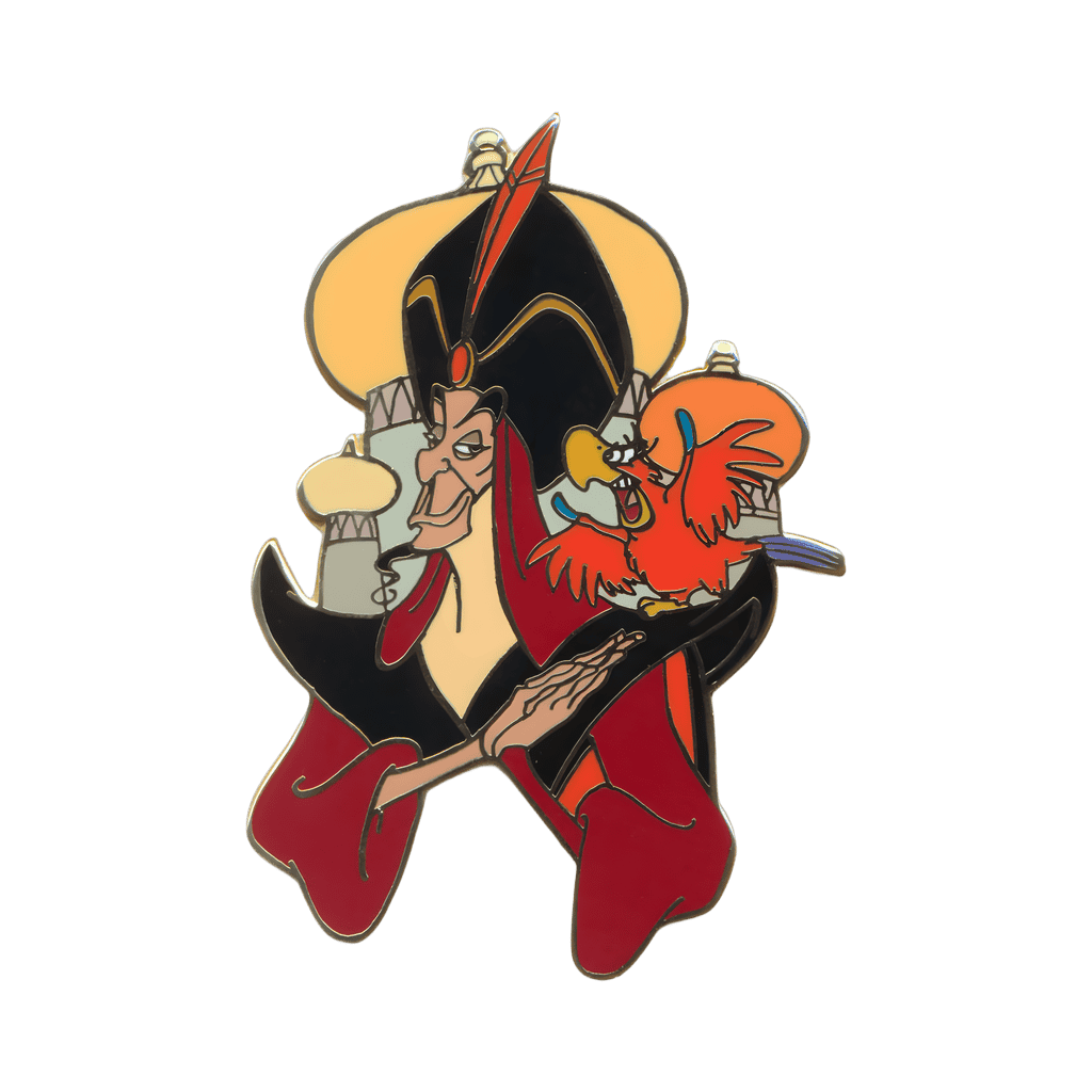 Jafar and Iago at Palace Disney pin