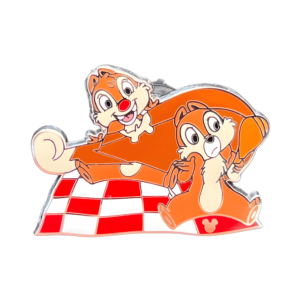 Chip & Dale Turkey Leg Disney pin