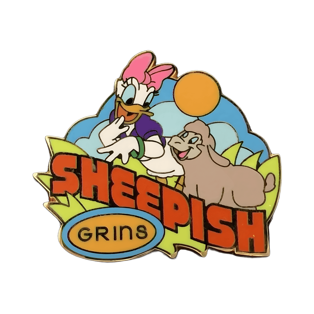 Sheepish Grins - Daisy Duck Disney pin