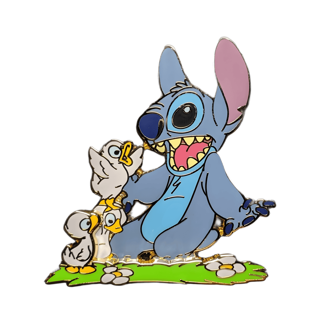 Surprise - Stitch with Ducklings Disney pin