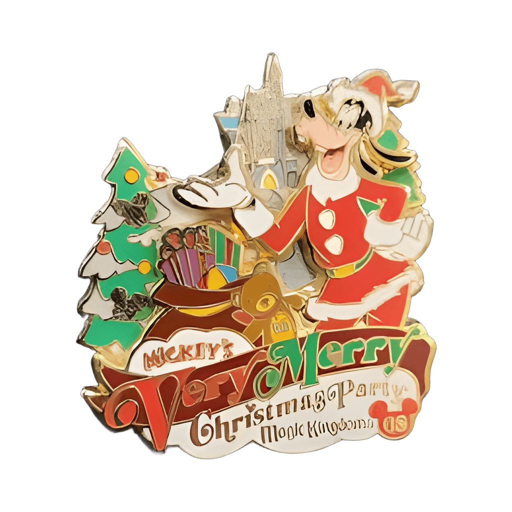 Santa Goofy Disney pin