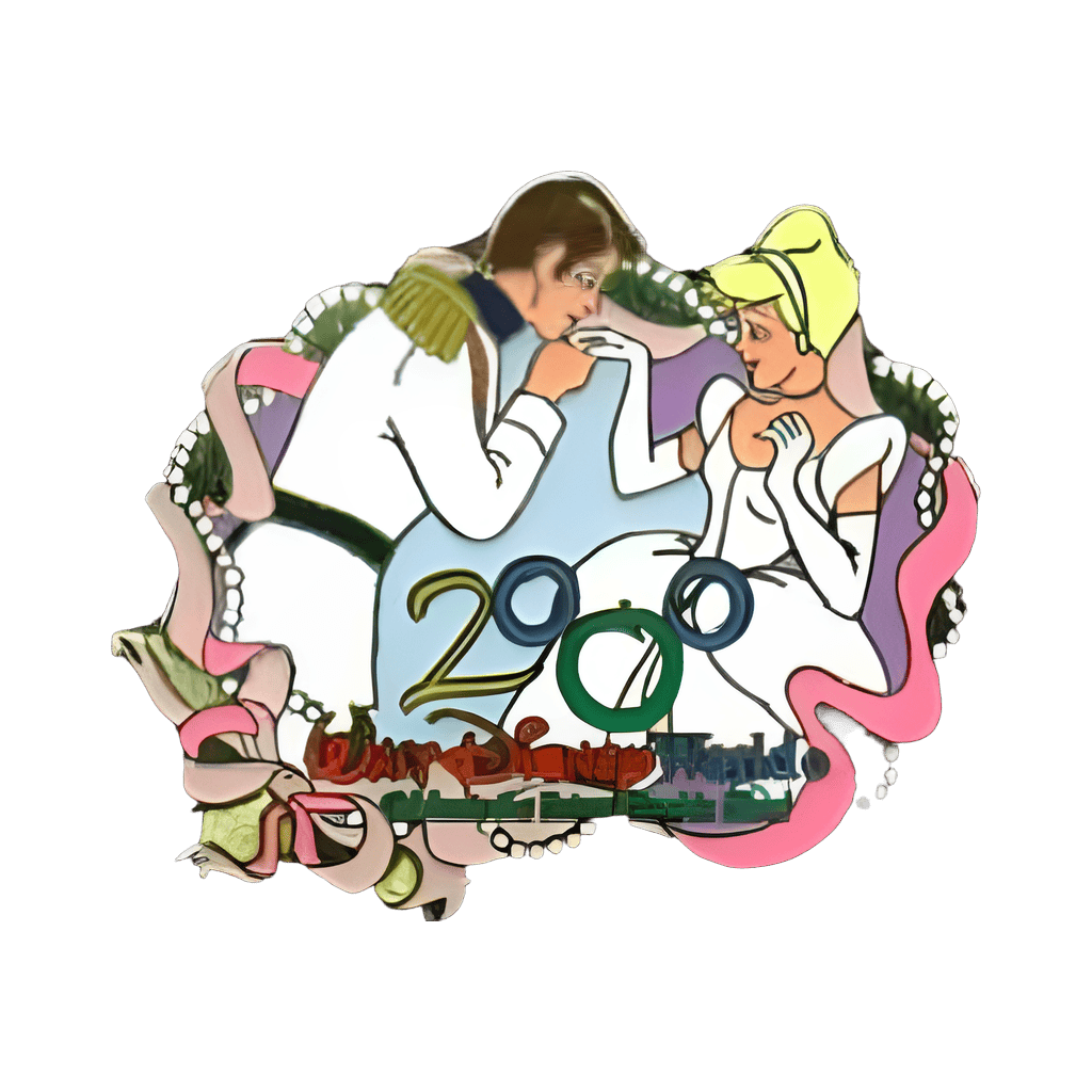 Cinderella and the Prince Disney pin