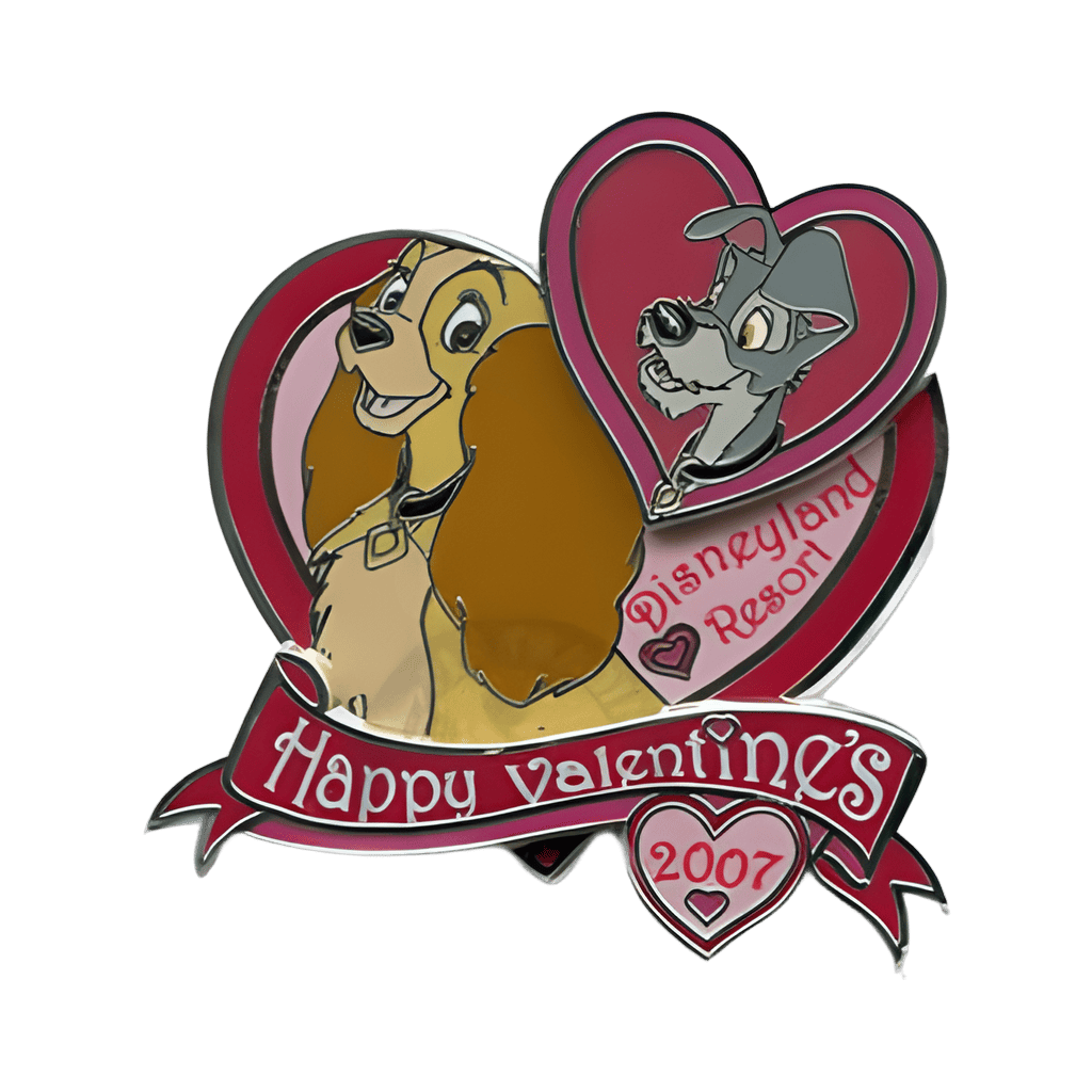 Lady and the Tramp Disney pin