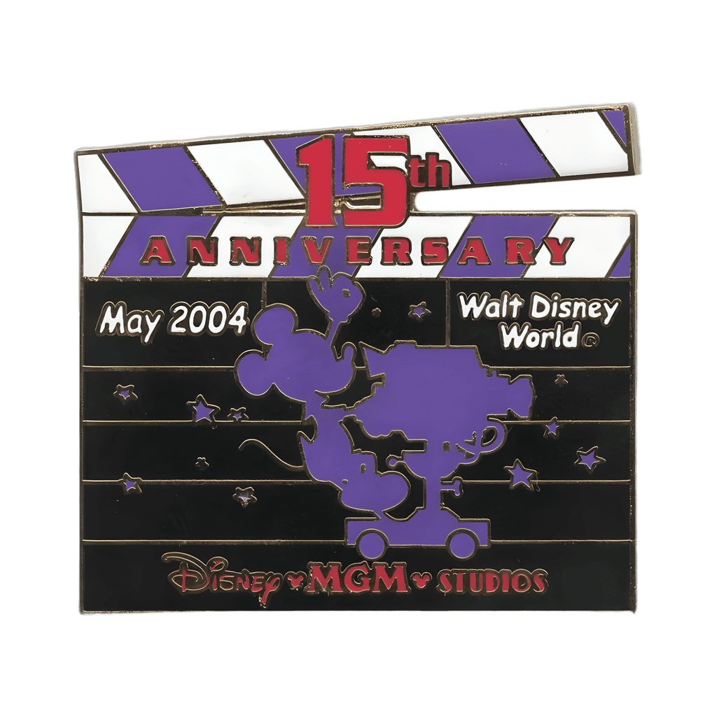 Disney’s MGM Studios 15th Anniversary Clapboards — Director at Camera Disney pin