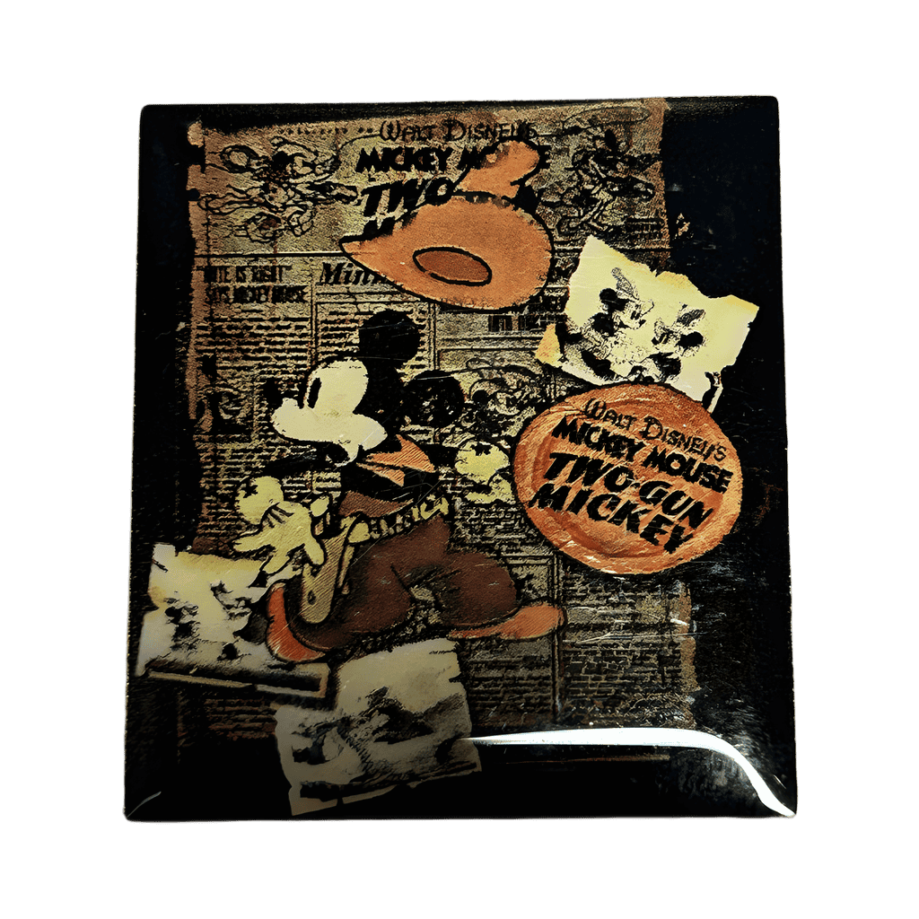 Two-Gun Mickey poster Disney pin