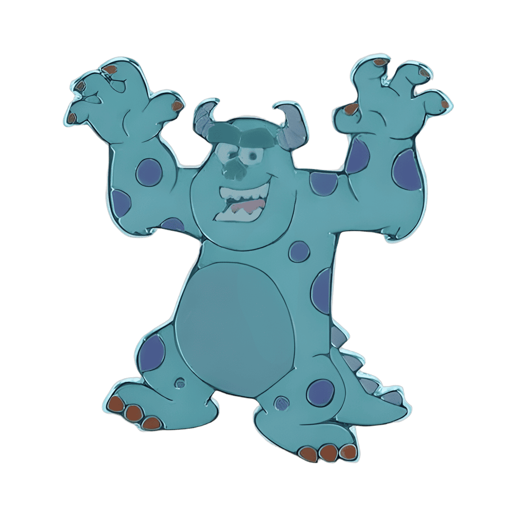 Sulley Disney pin
