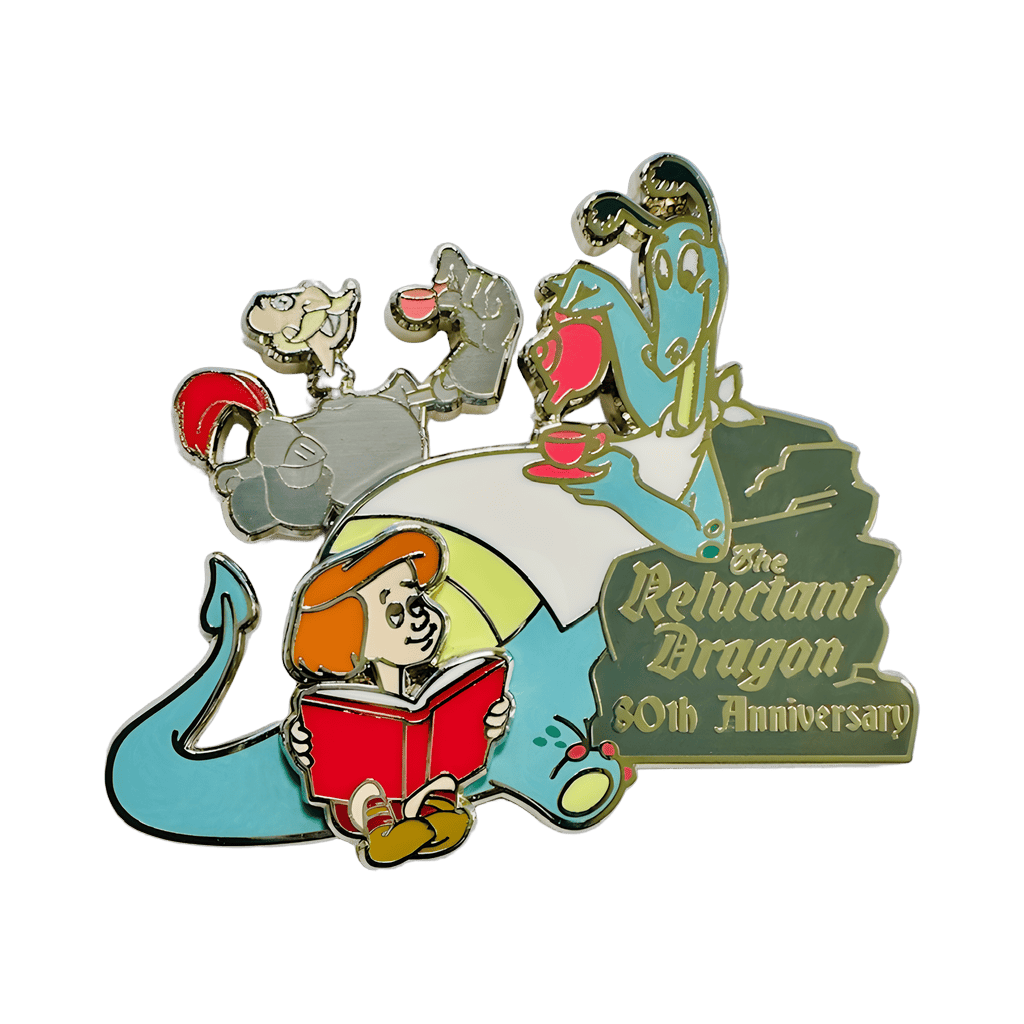 The Reluctant Dragon 80th Anniversary Disney pin