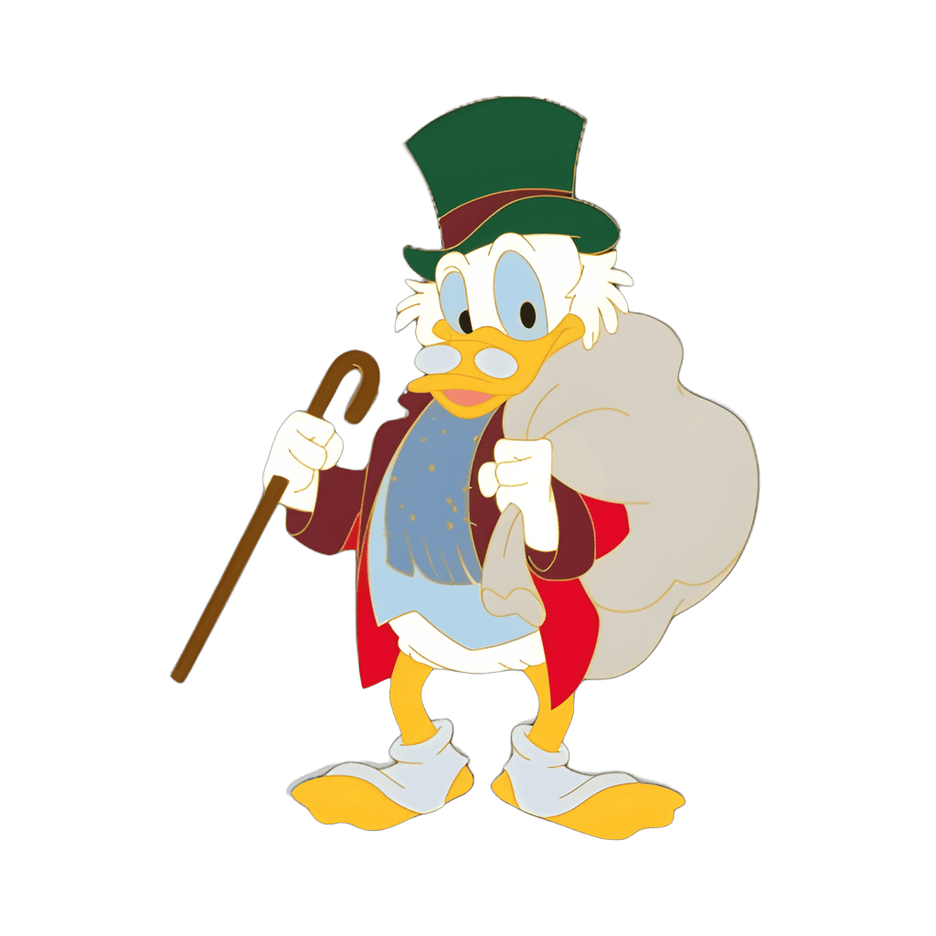 Ebenezer Scrooge McDuck / Mickey's Christmas Carol Disney pin