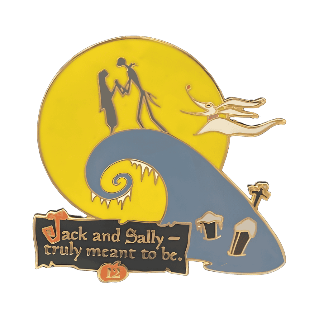 Jack and Sally - truly meant to be. Disney pin
