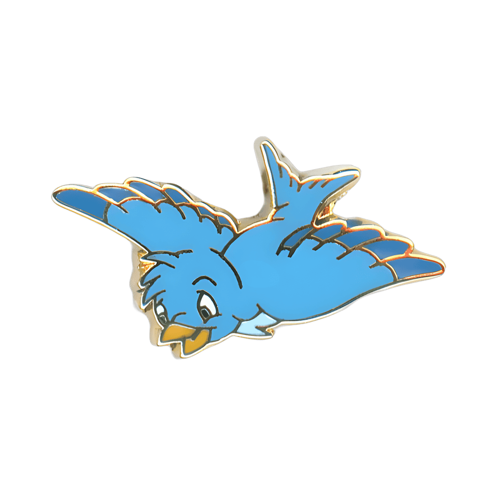 Bluebird Flying Disney pin