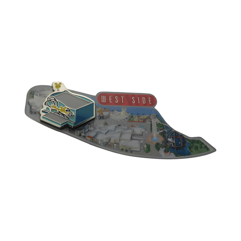 #1 - Downtown Disney Map - West Side Disney pin