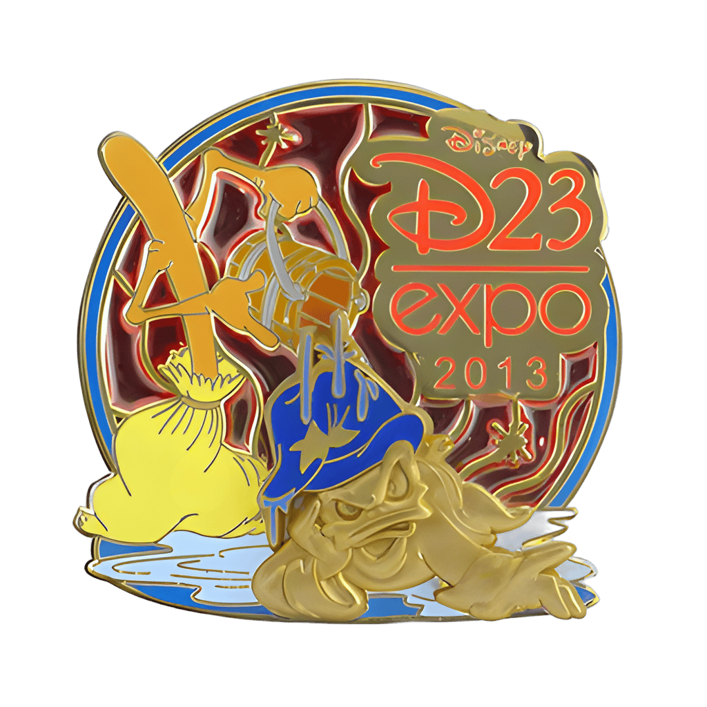 Donald and Magic Brooms Disney pin