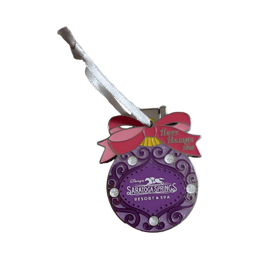 Saratoga Springs Resort & Spa - Rapunzel & Maximus Ornament Disney pin