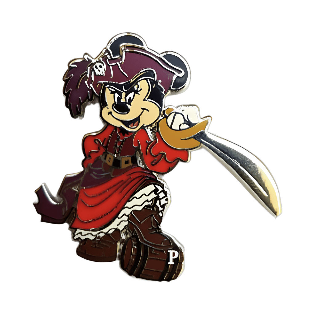 Minnie as Redd Disney pin