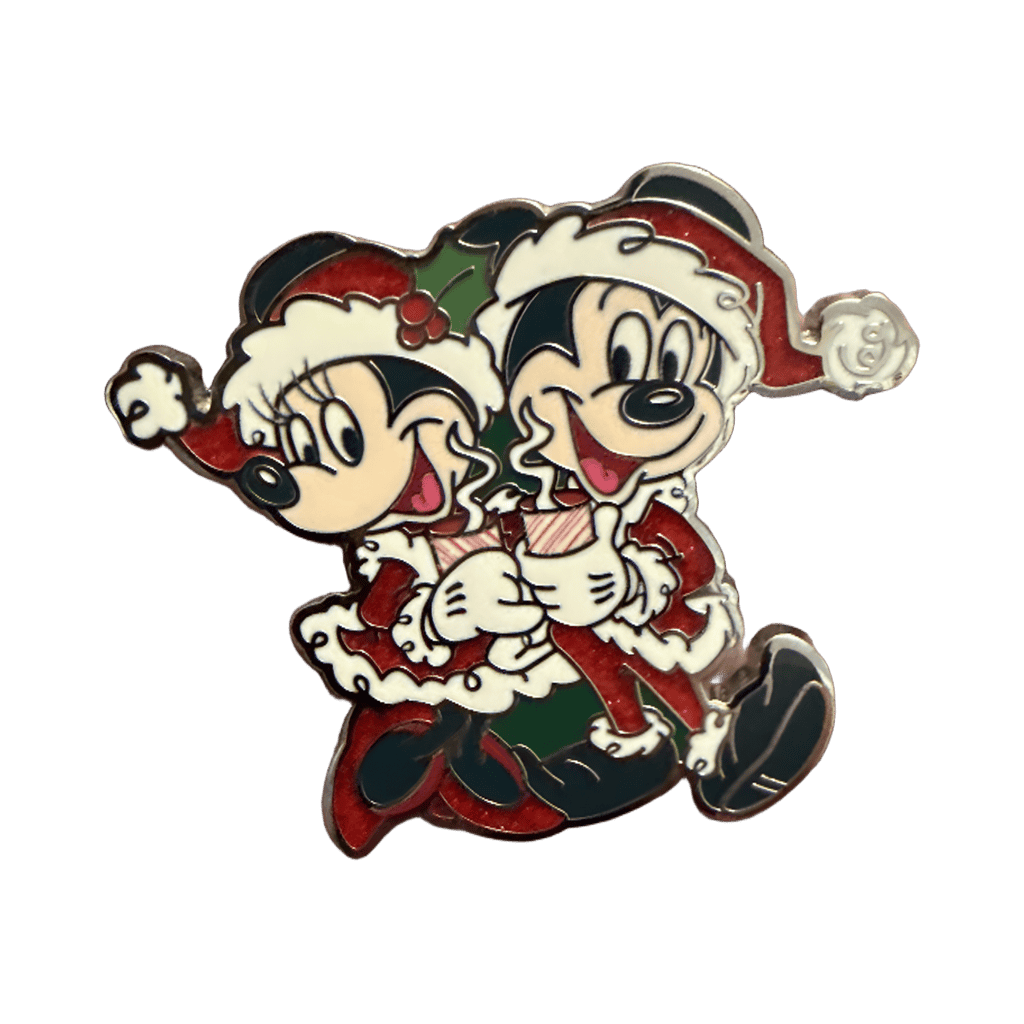 Mickey and Minnie Christmas Disney pin