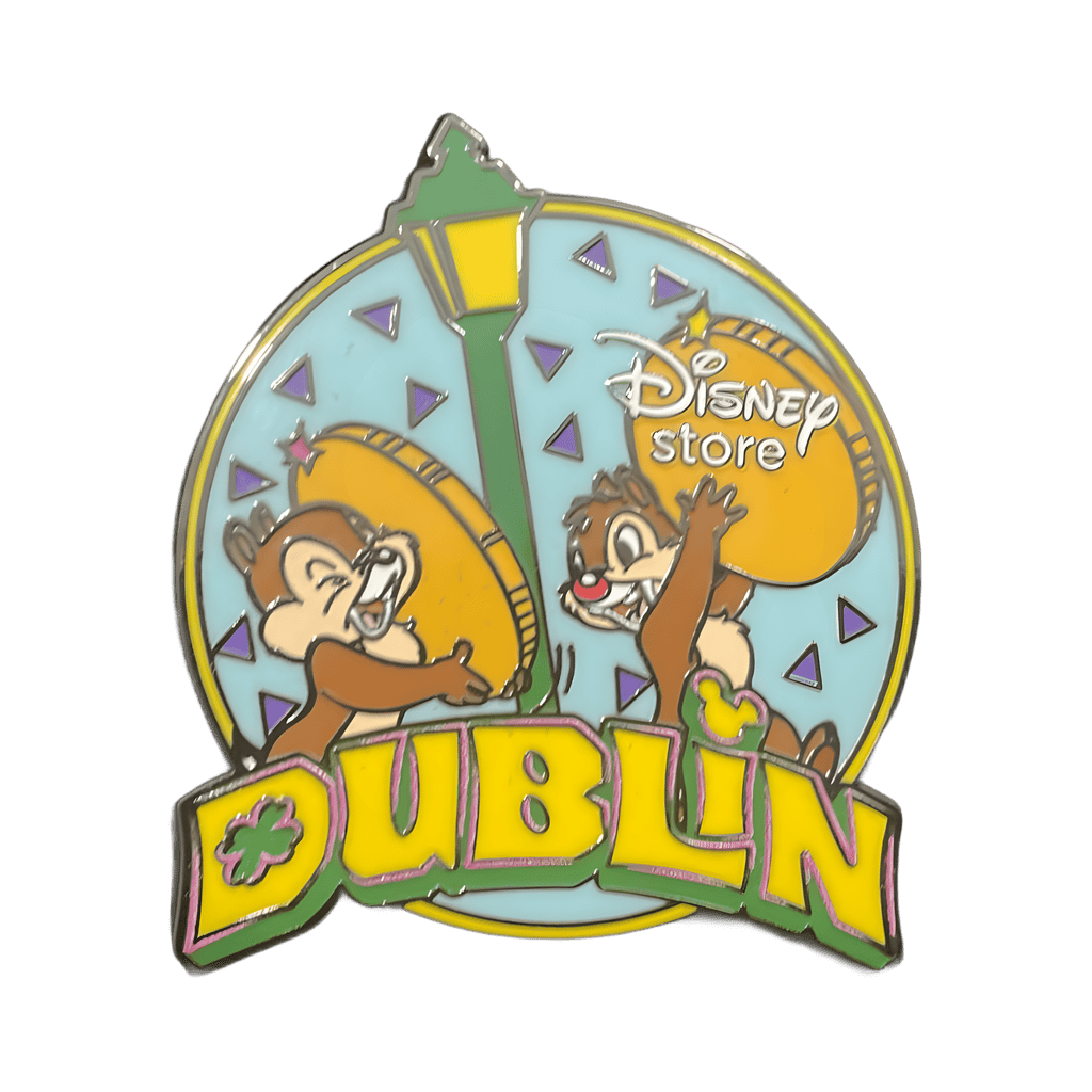 Chip & Dale - Dublin Disney pin