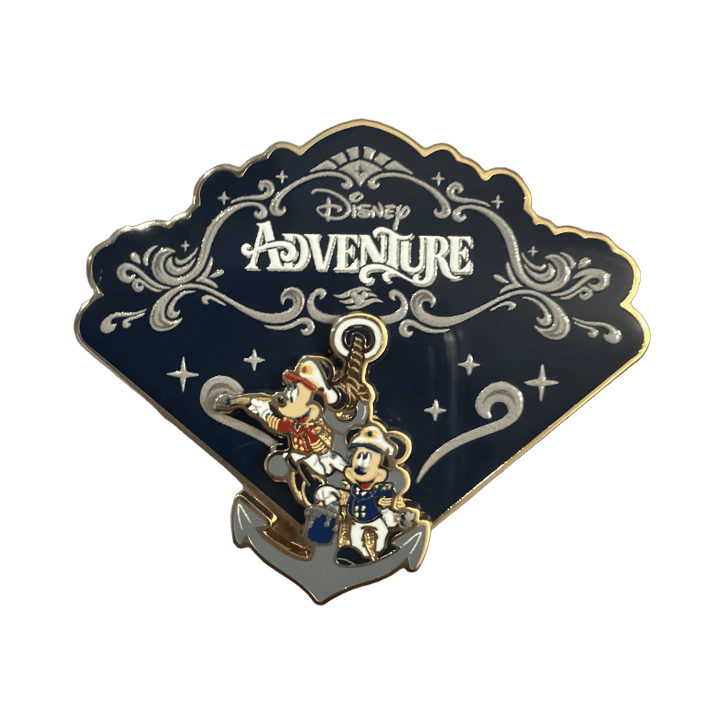 Mickey and Minnie Disney pin