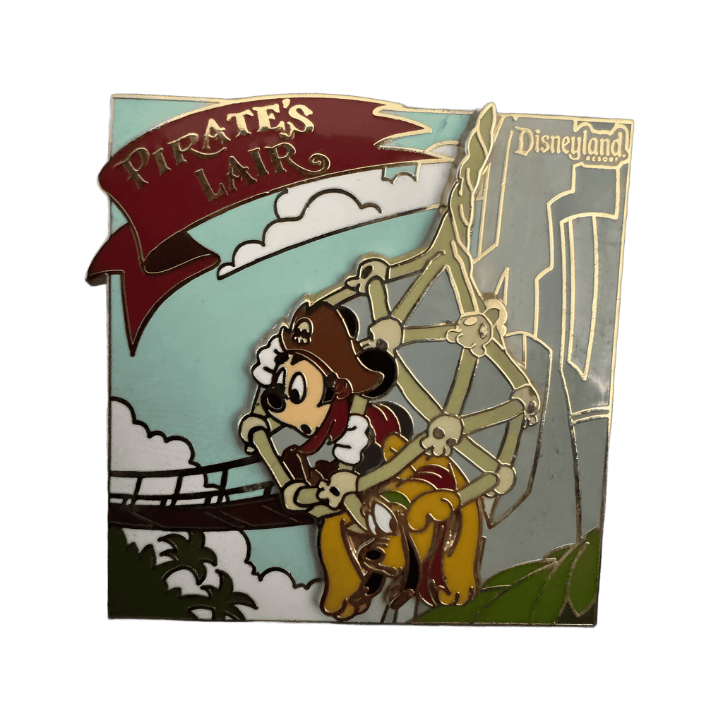 Mickey Mouse and Pluto in Cage Ball Disney pin