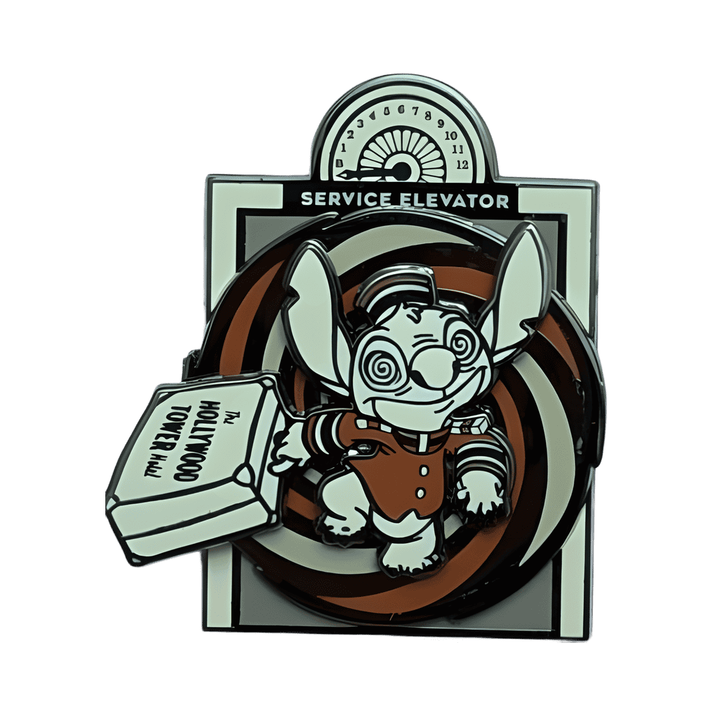 Bellhop Stitch Disney pin