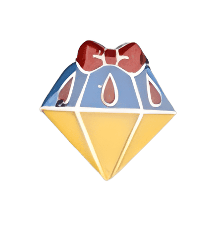 Snow White Diamond Gem Disney pin