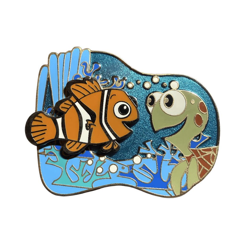 Nemo meeting Squirt Disney pin