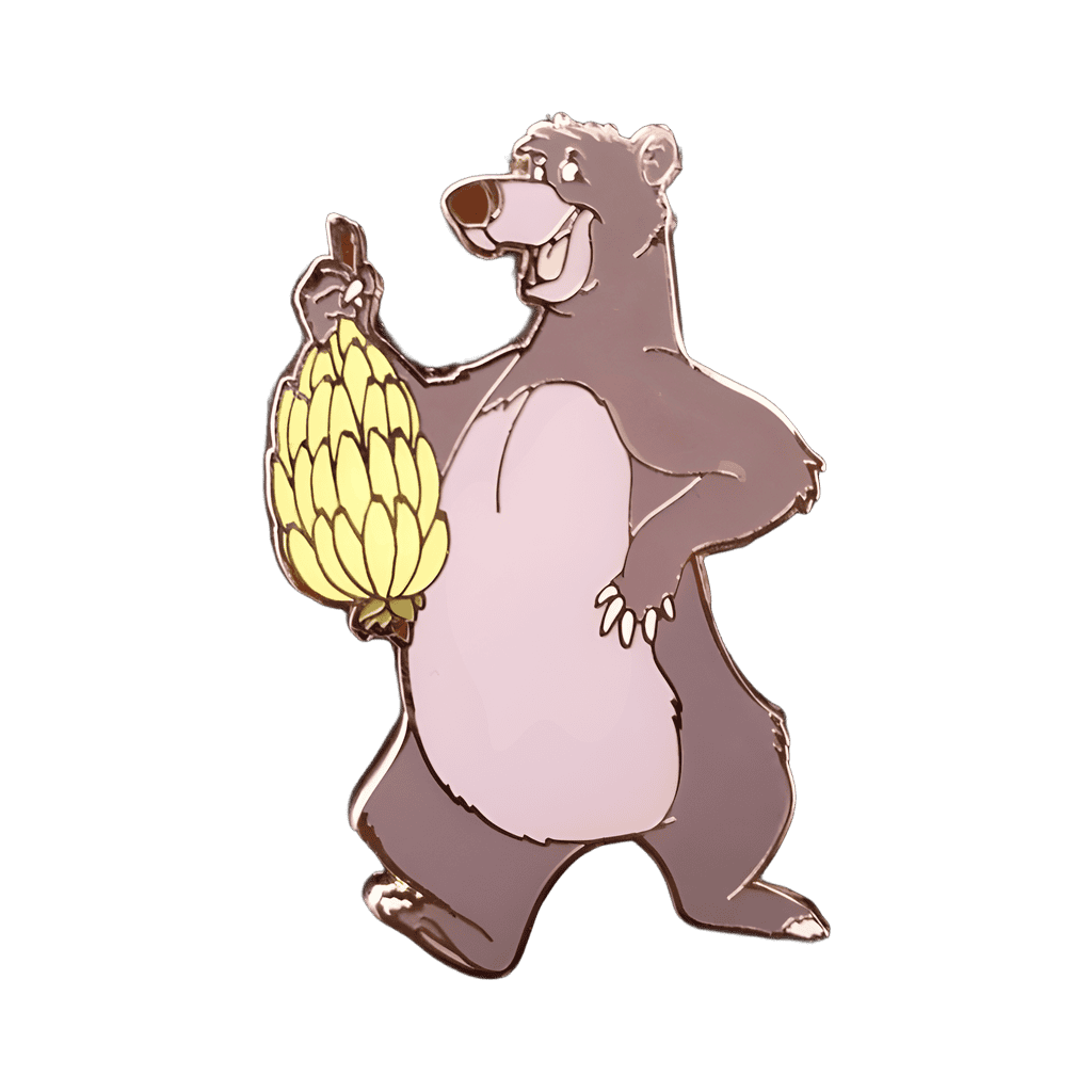 Baloo with Bananas Disney pin
