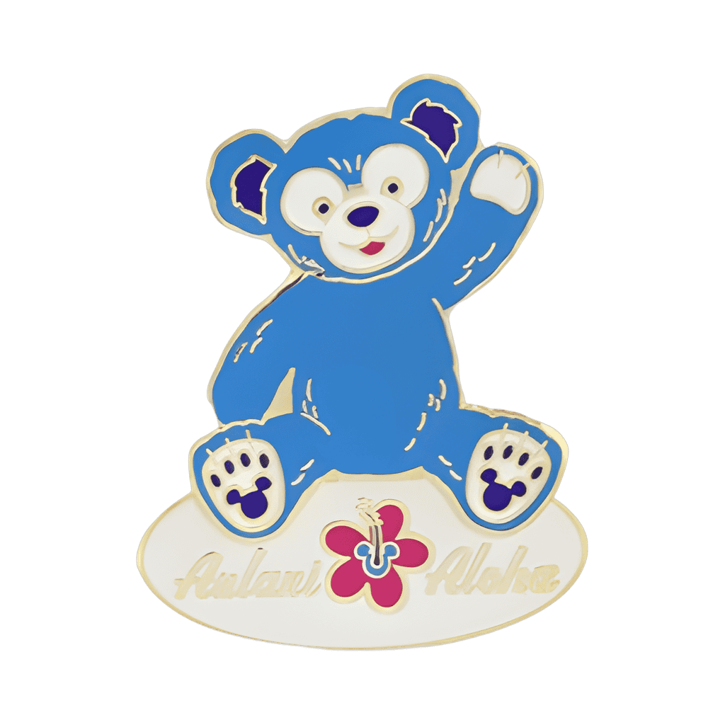 Aulani Aloha - Blue Duffy Waving Disney pin