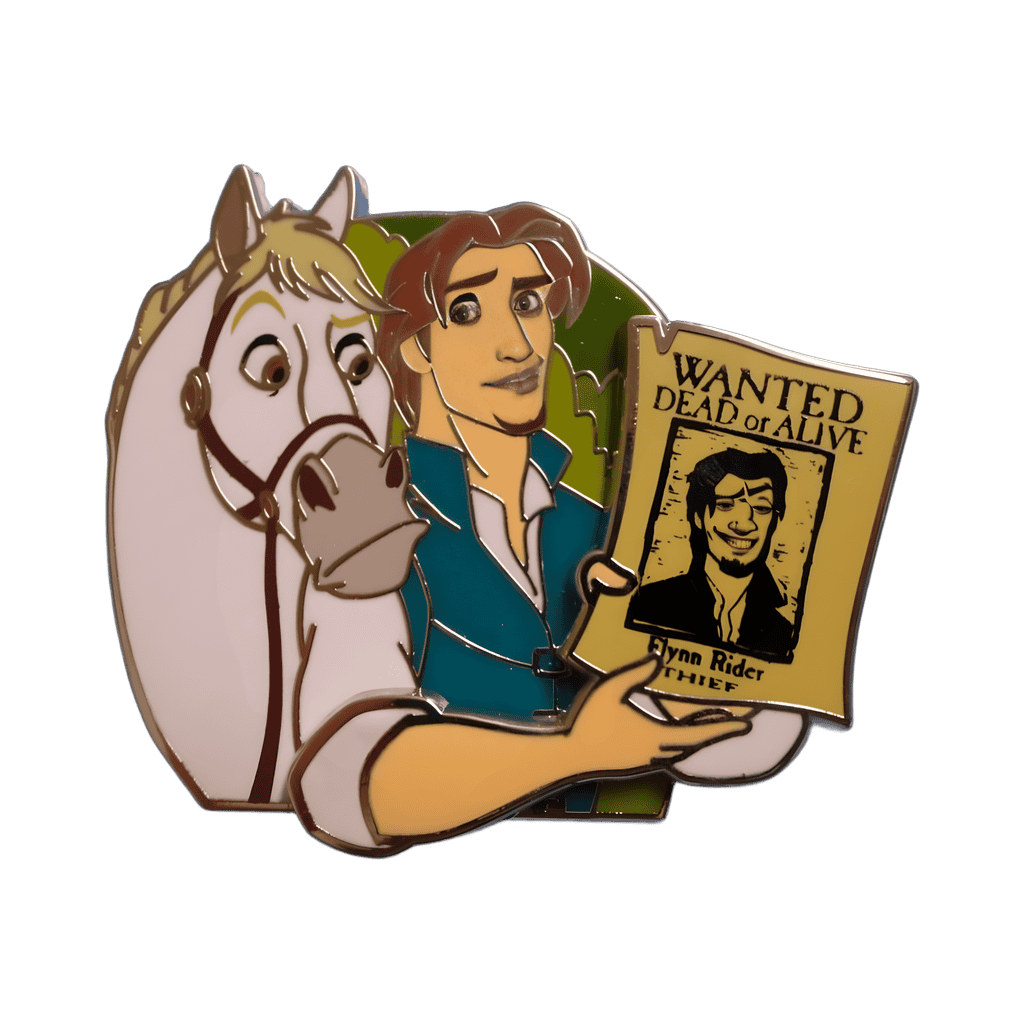 Version #1 - Bump on Nose Disney pin