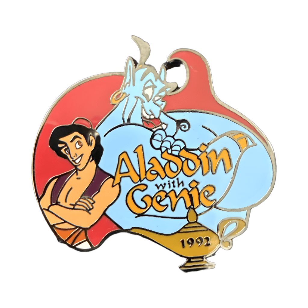 Aladdin with Genie Disney pin
