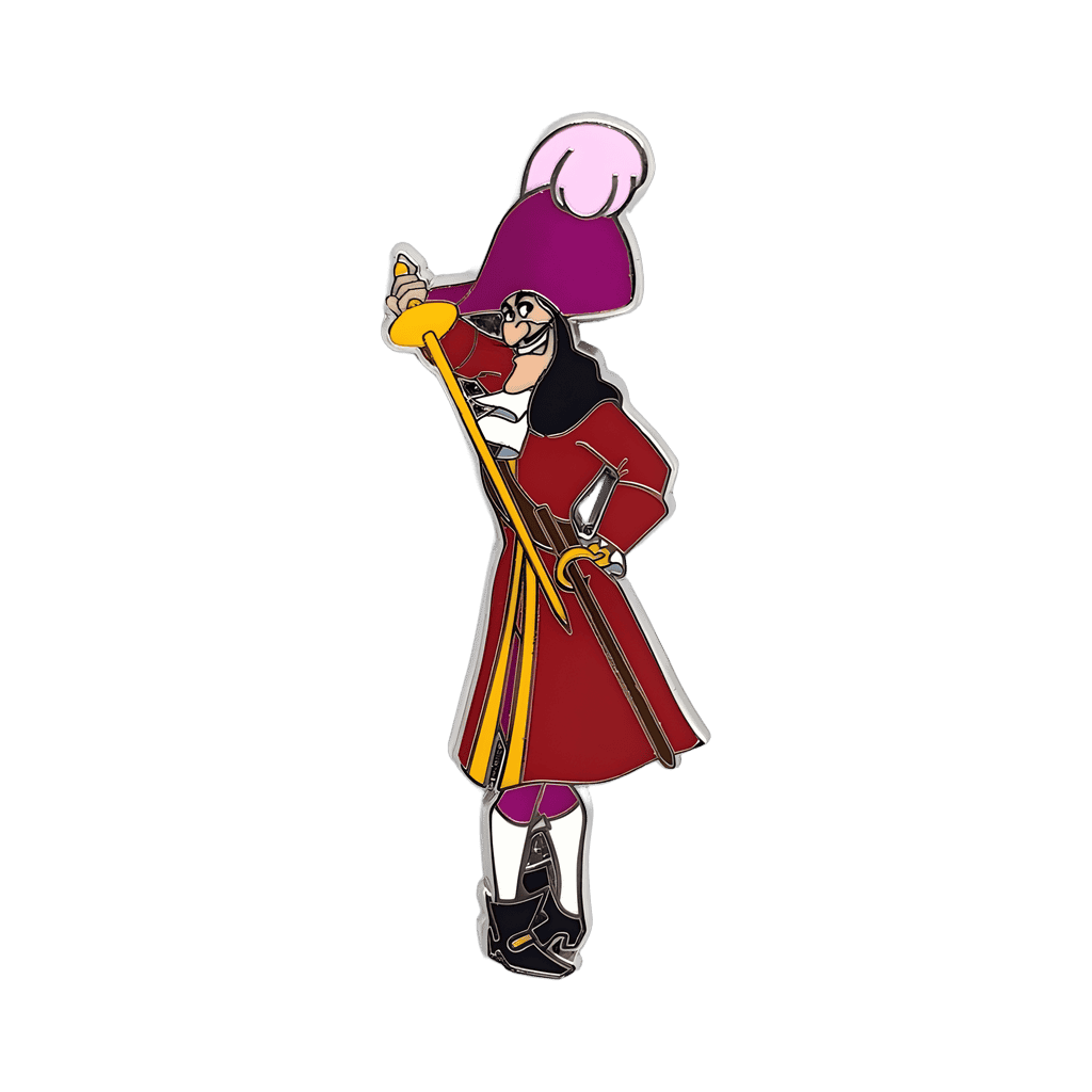 Captain Hook Disney pin