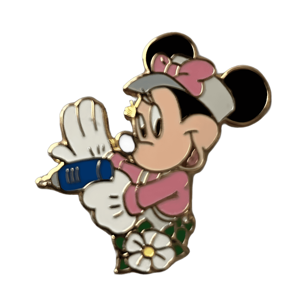Minnie Mouse Gardening with Drill Disney pin