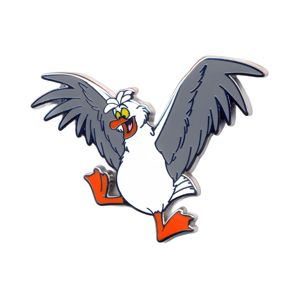 Scuttle Disney pin