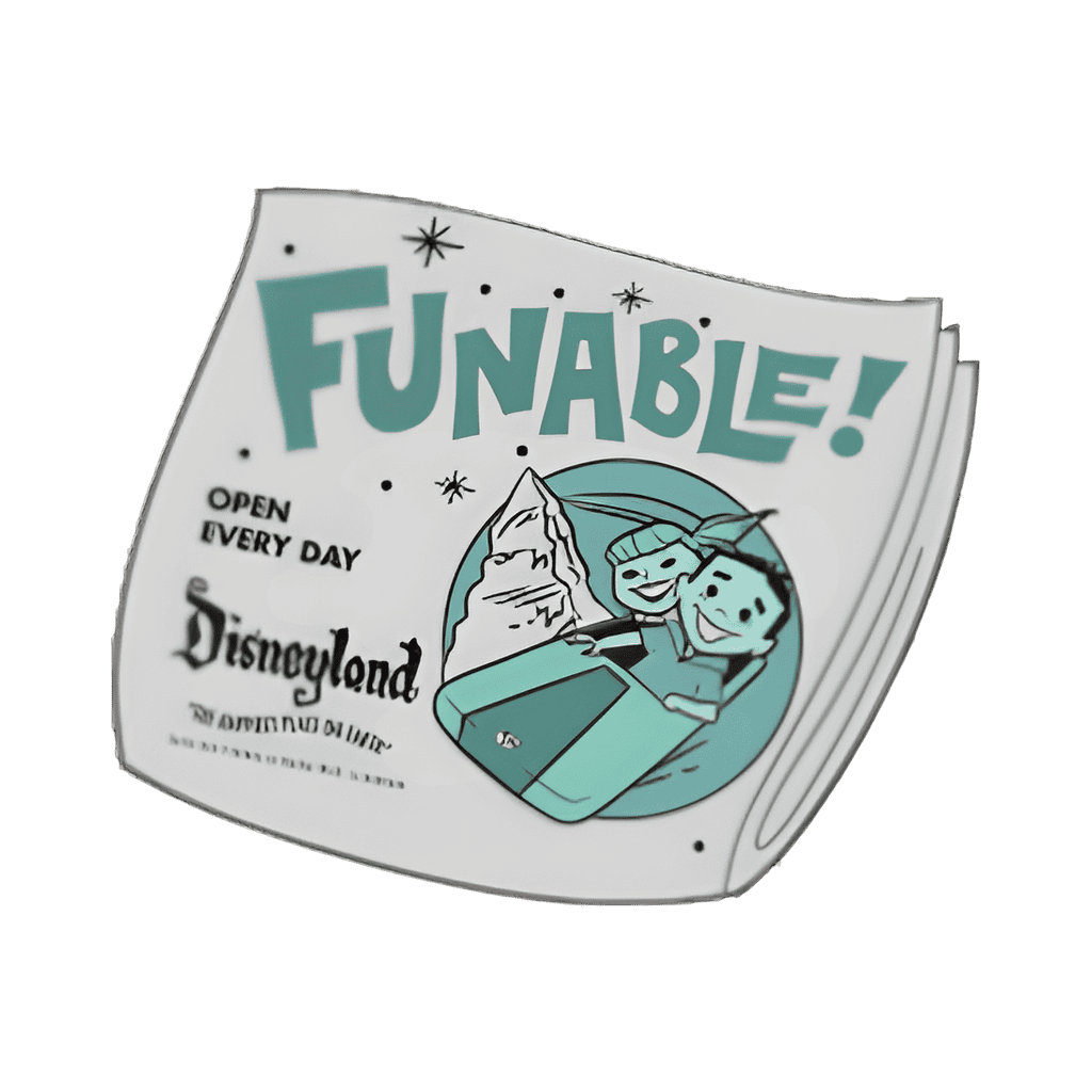 Flashback Newspaper Boxed Set — Funable! Newspaper Disney pin