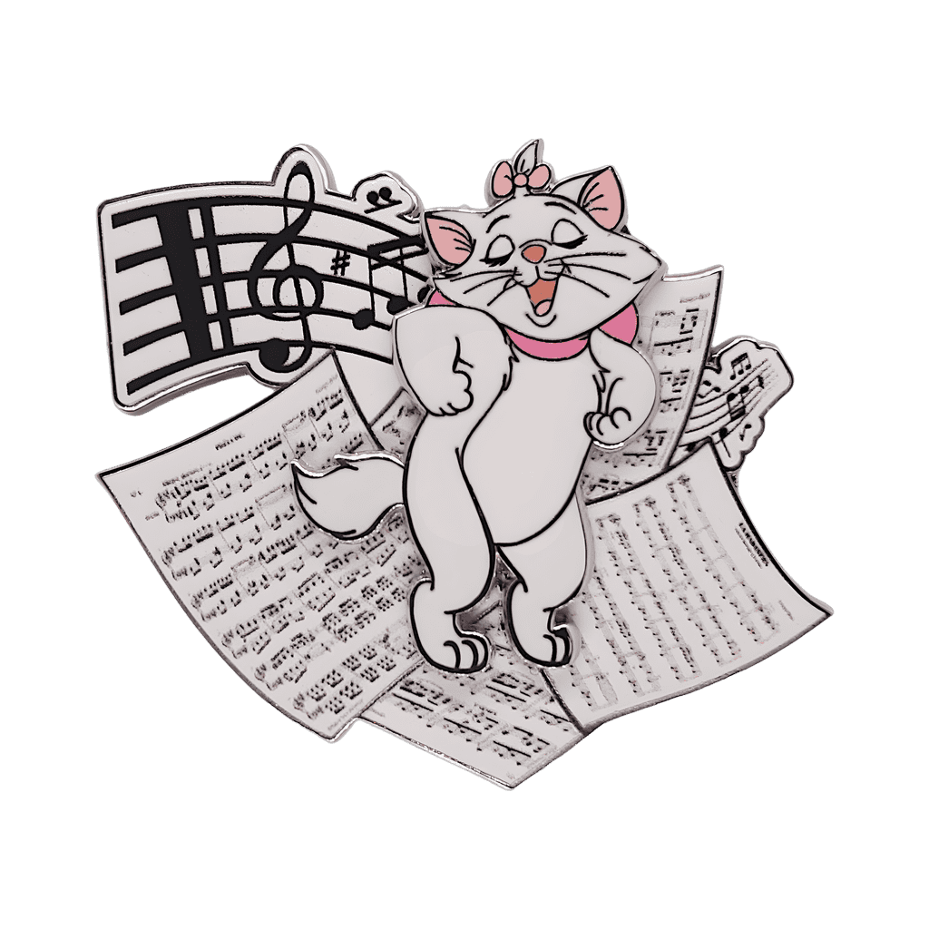 Marie dancing Disney pin