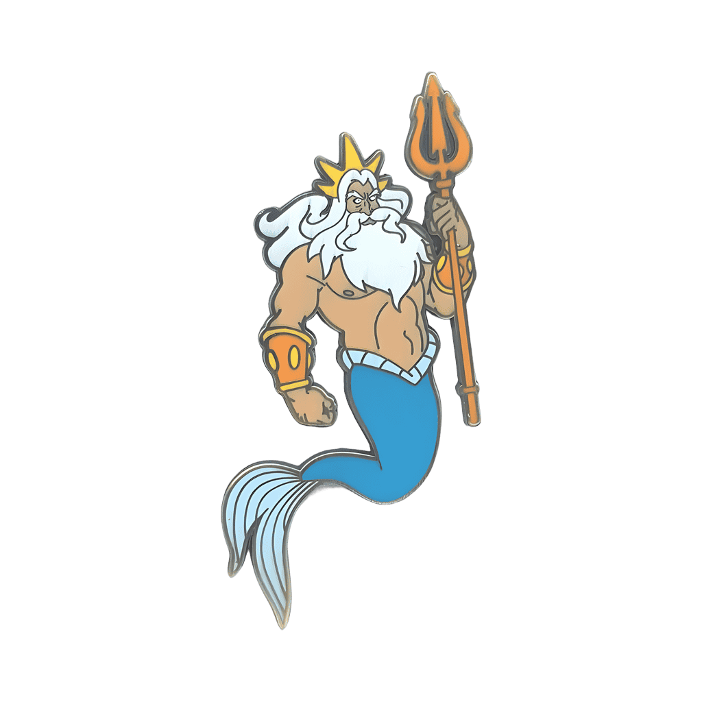 King Triton Disney pin