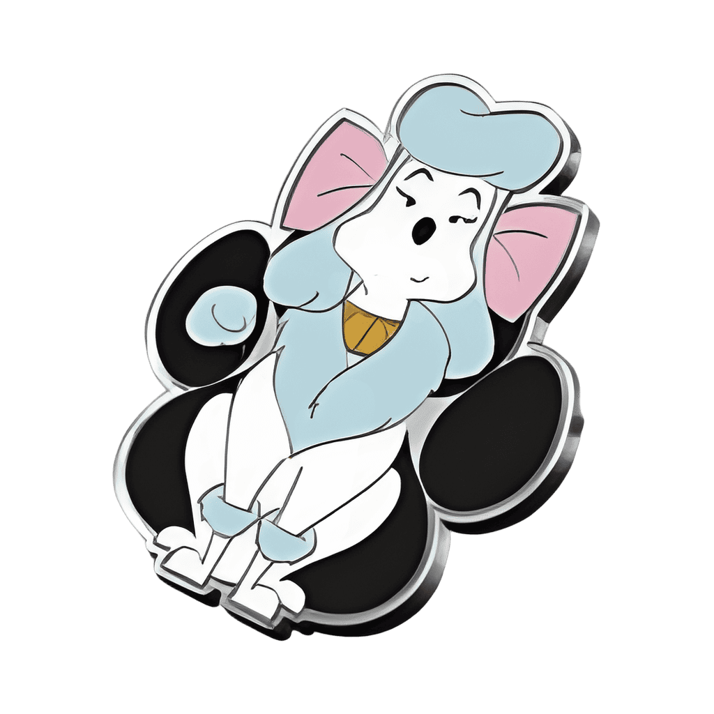 Oliver and Company Chained Pin Set - Georgette Disney pin