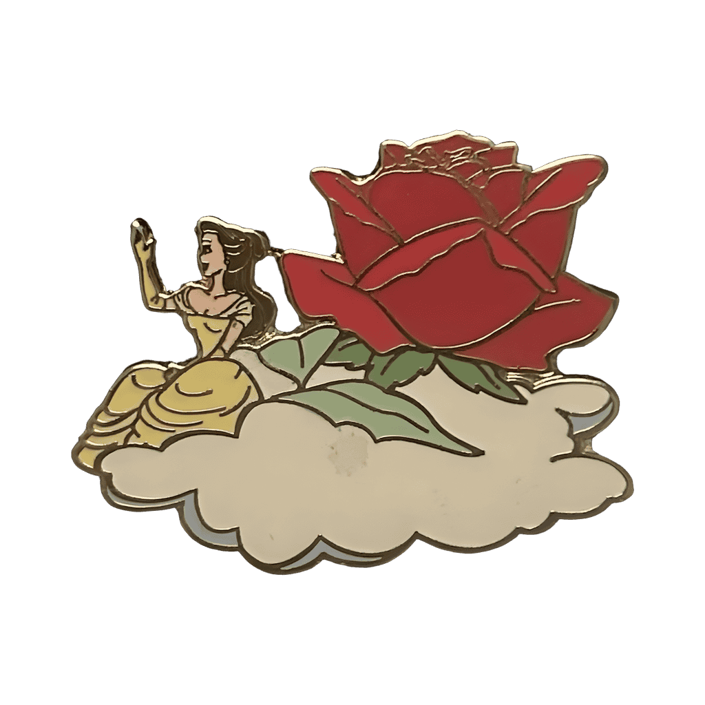 Belle Float and Butterflies Pin Set - Belle Rose Float Disney pin