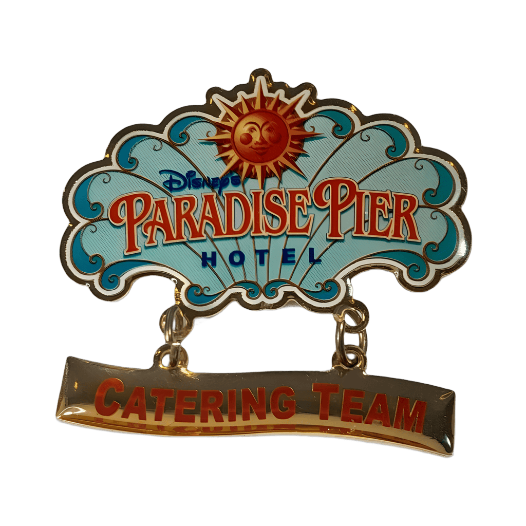 Disney’s Paradise Pier Hotel “Catering Team” Dangle Disney pin