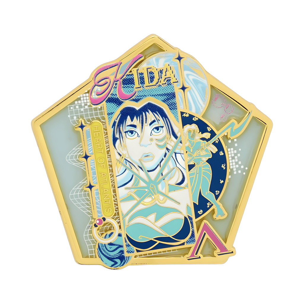 Kida Stained Glass Disney pin