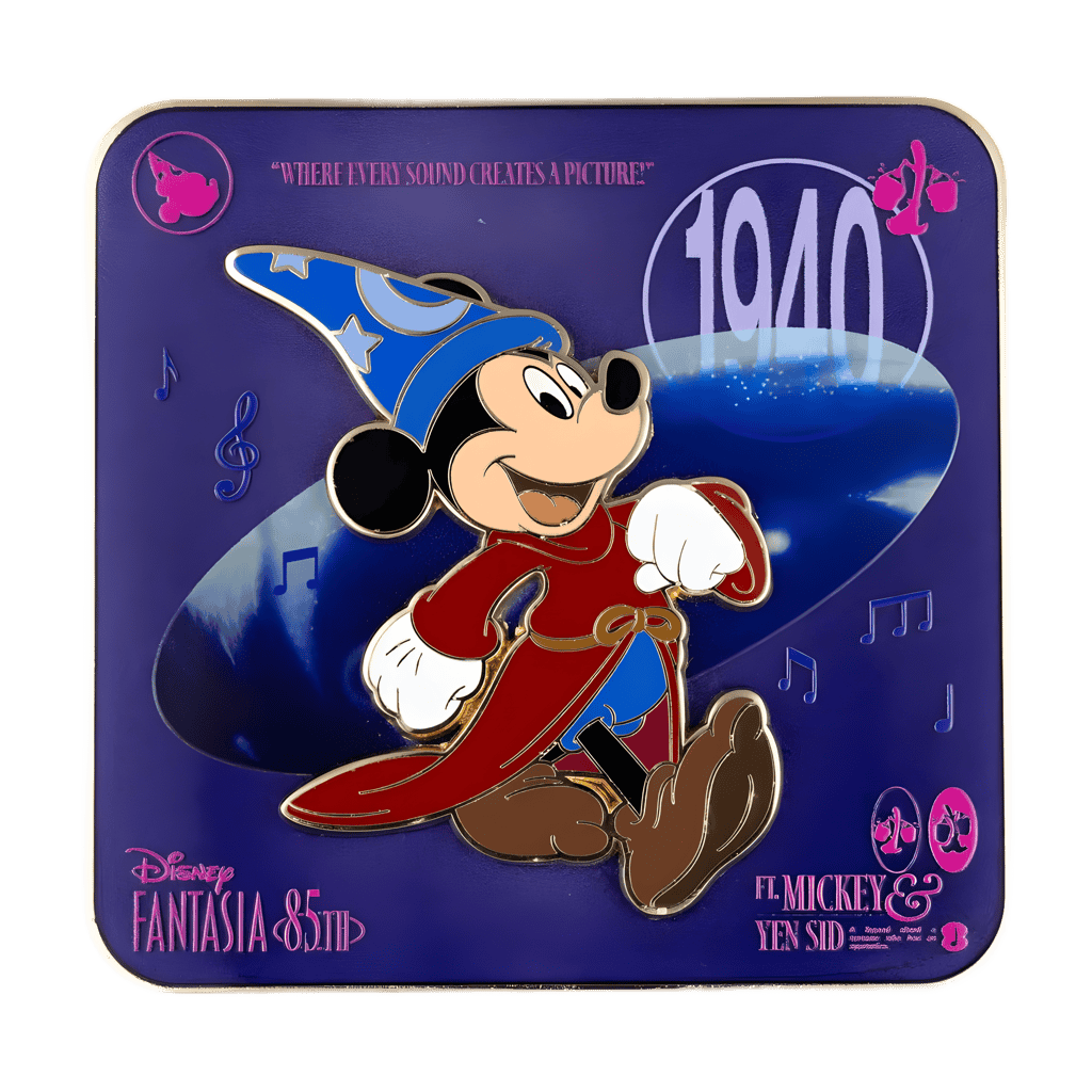 Sorcerer Mickey Sounds and Pictures Jumbo Disney pin