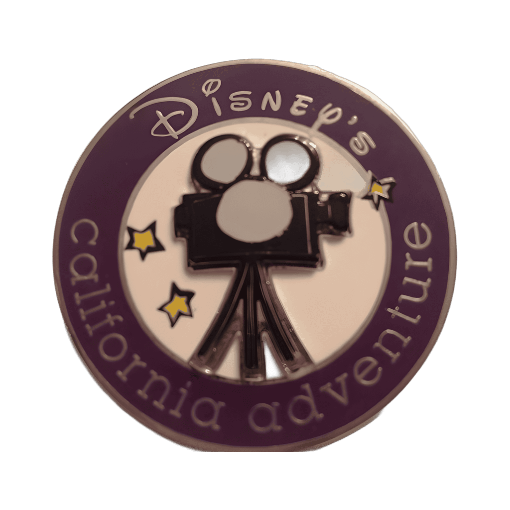 Circle Badges — Movie Camera Disney pin