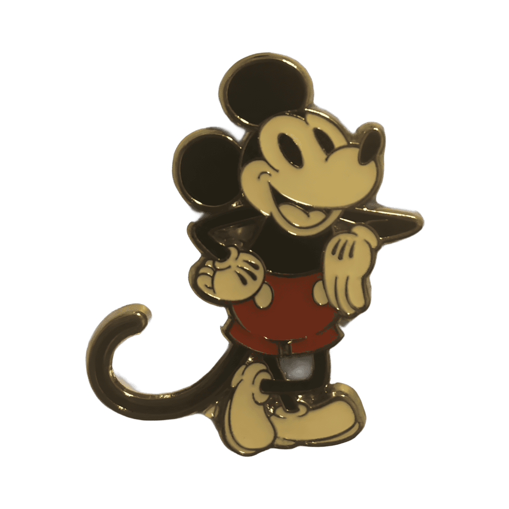 Mickey Leaning Disney pin