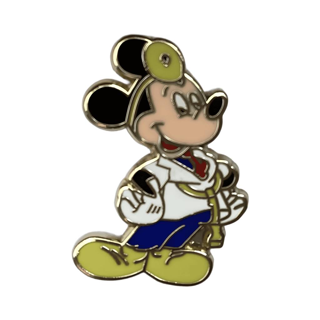 Mickey as a Doctor Disney pin