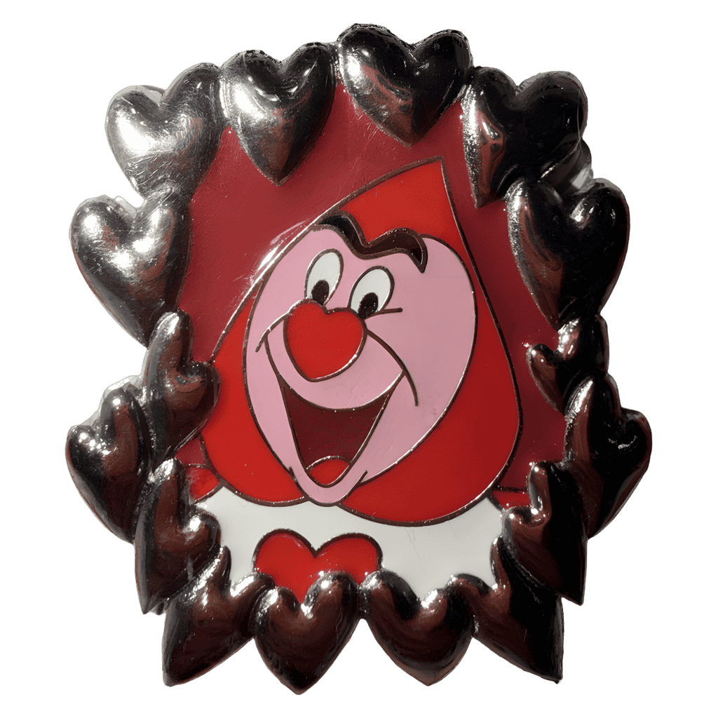 Red card portrait Disney pin