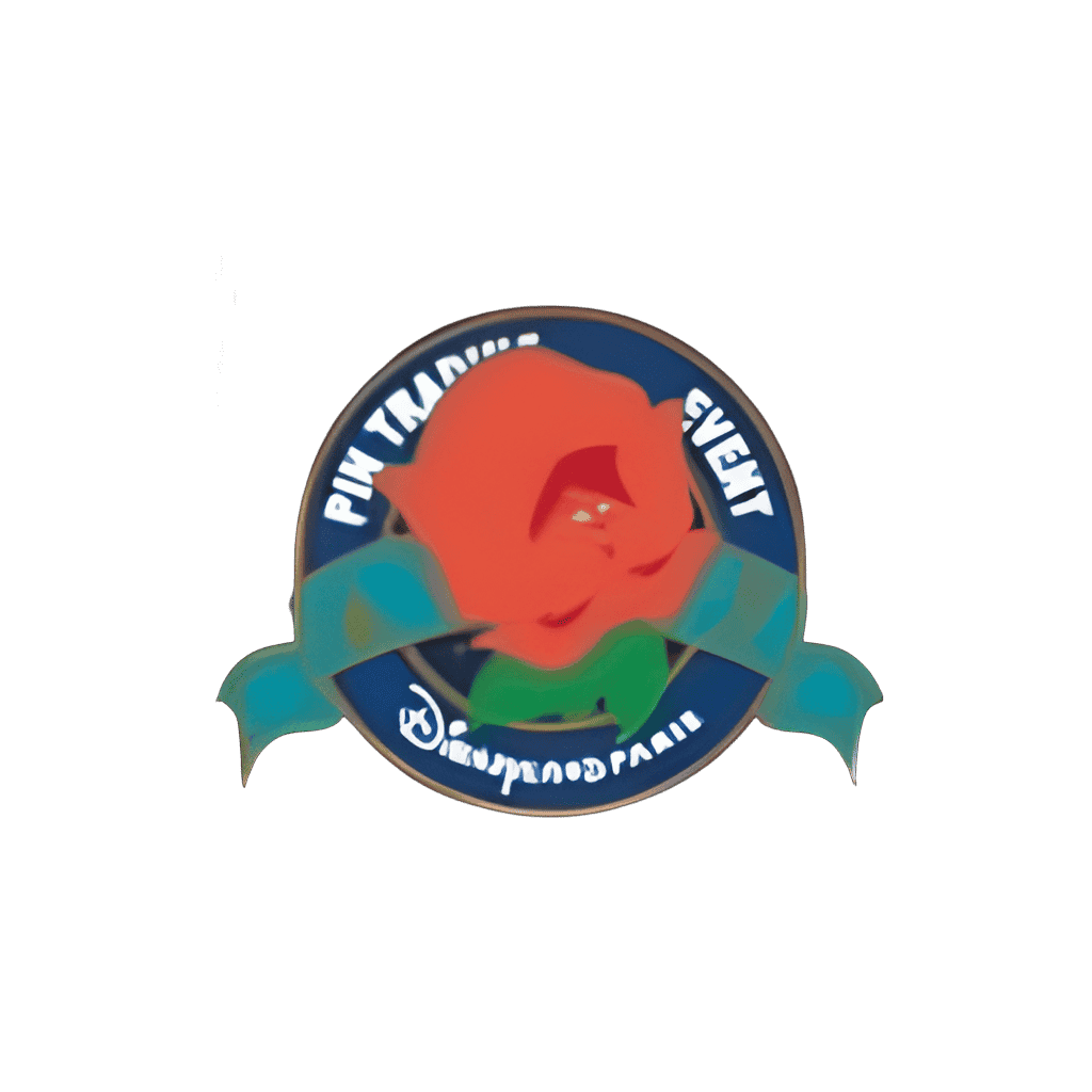 Rose Disney pin